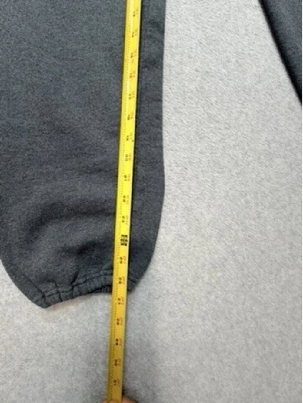 Russell Athletic Sweatpants L Gray Orange Texas Longhorn Graphic Fleece Joggers
